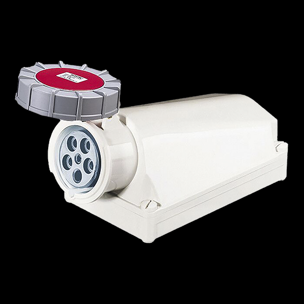 ENCHUFE HEMBRA SOBREPUESTO 125A 3P+N+T 6H IP67 380V TRIFASICO