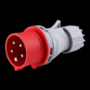 MACHO VOLANTE 3P+N+T 32A 6H IP44 ENCHUFE INDUSTRIAL VM5032446